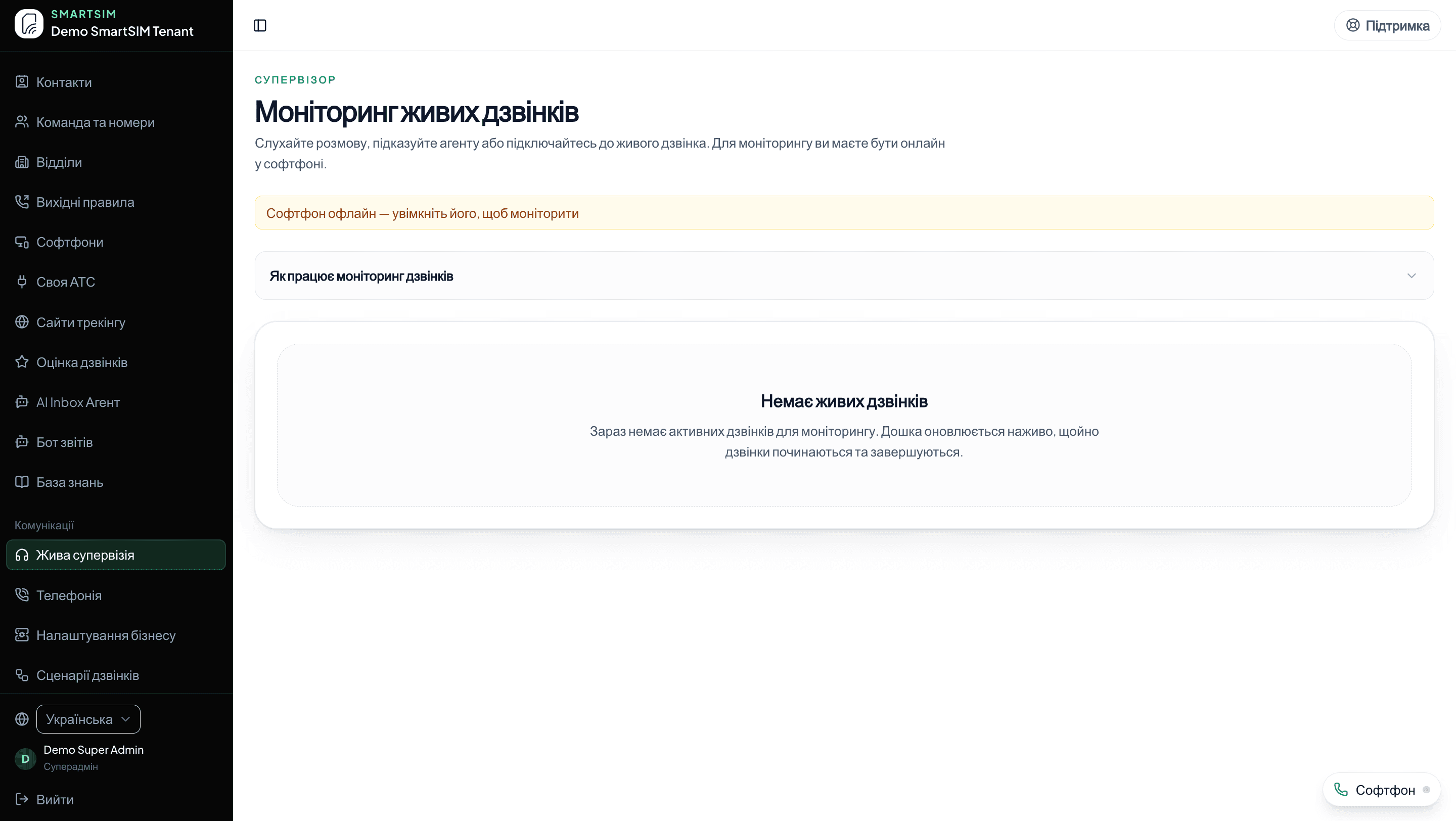 Контроль роботи менеджерів